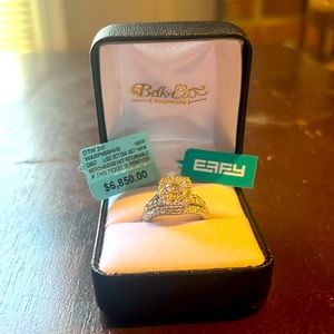 14k White Gold Lab Grown Diamond Ring!